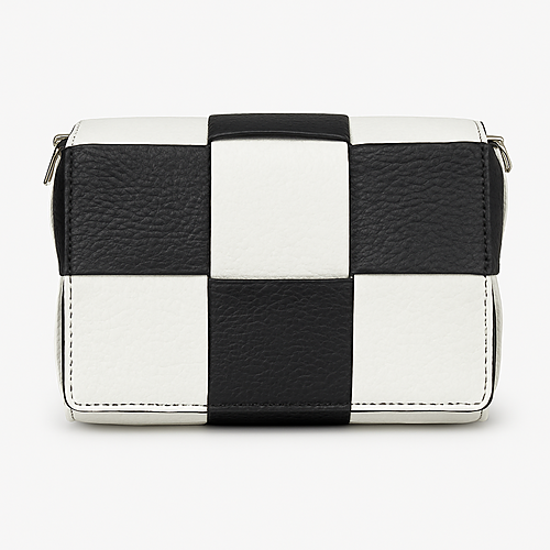 Premium Woven Style Leather Shoulder Bag