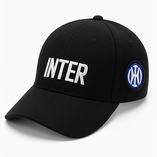 Inter Milan Black Baseball Cap