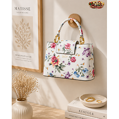Borsa Floreale Vintage da Giardino