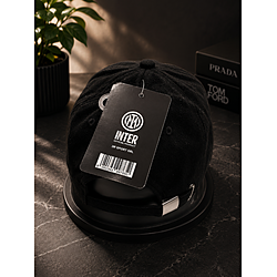 Inter Milan Black Baseball Cap