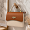Borsa a Mano Donna Premium Bicolore