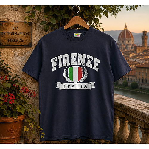 Firenze Italy Vintage Graphic Tee
