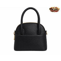 Elegante Borsa a Mano in Pelle Nera