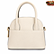 Elegante Borsa in Pelle Crema