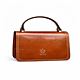 Borsa in pelle compatta di lusso in stile italiano