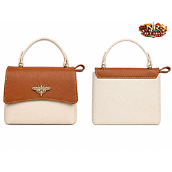 Borsa a Mano Donna Premium Bicolore