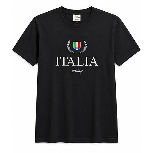 Italy Heritage Cotton T-Shirt