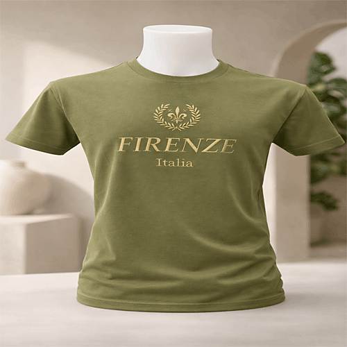 Firenze Italia Signature T-Shirt Oliva