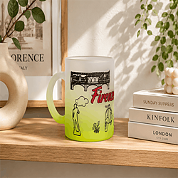 Tazza da caffè con i monumenti di Firenze