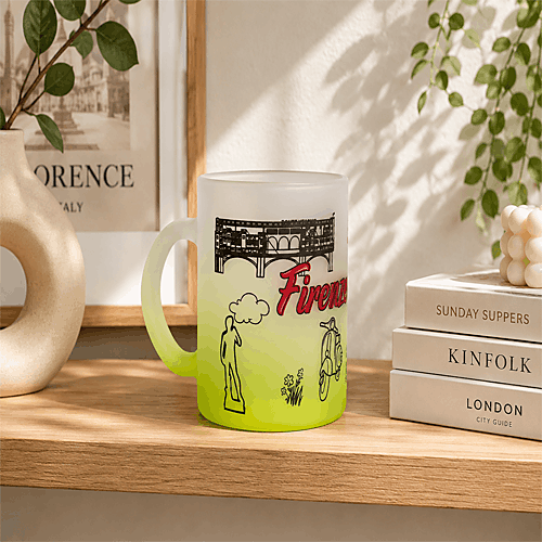 Tazza da caffè con i monumenti di Firenze