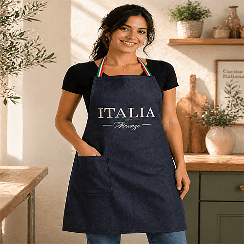 Grembiule in Denim Italia Firenze