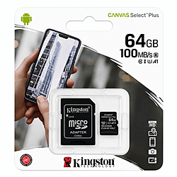Scheda MicroSDXC Kingston da 64GB