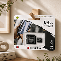 Scheda MicroSDXC Kingston da 64GB