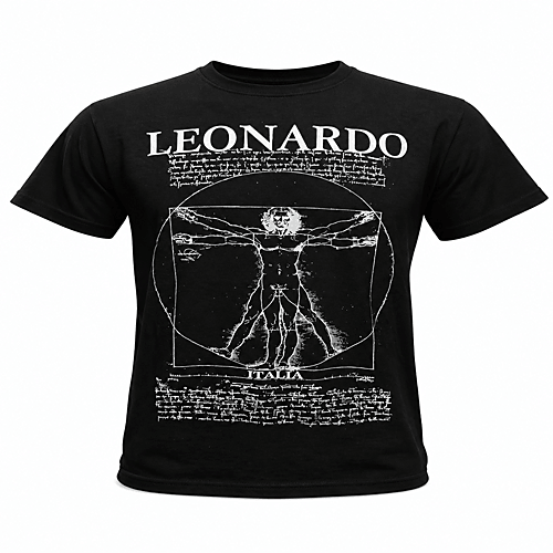 T-Shirt Leonardo Da Vinci