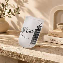 Bicchiere da Shot Curvo Frosted Pisa