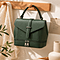 Borsa a Mano in Pelle Verde Premium