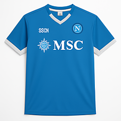 SSCN Napoli Home Football Jersey